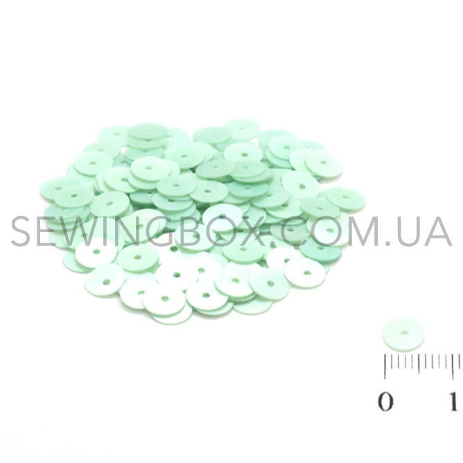 Паєтки перлинні 6мм, колір P-96 (5грам)