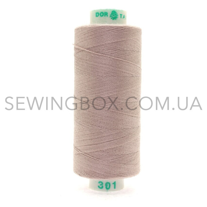 Нитки швейні Dor Tak 400Y 40/2, колір 301 (10шт)