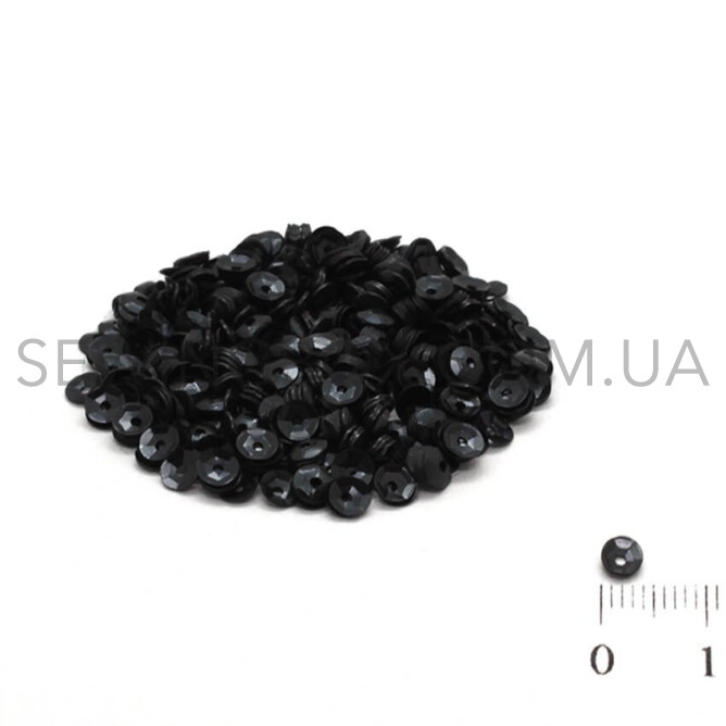 Паєтки об'ємні перлинні 4мм, колір L-68 (5грам)