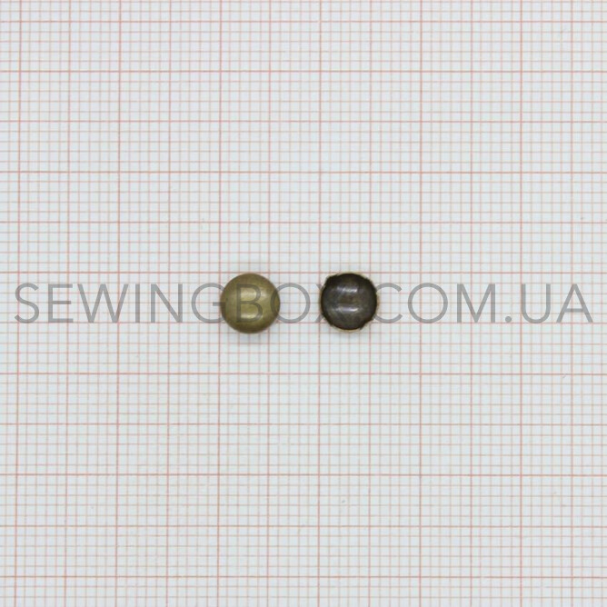 Крабик металевий на прокол – Інтернет-Магазин SewingBox.com.ua