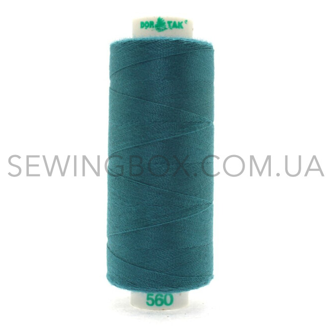 Нитки швейні Dor Tak 400Y 40/2, колір 560 (10шт)