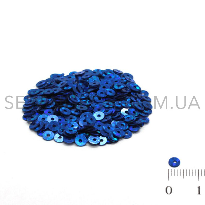 Паєтки голографічні 4мм, колір H-26 (5грам)