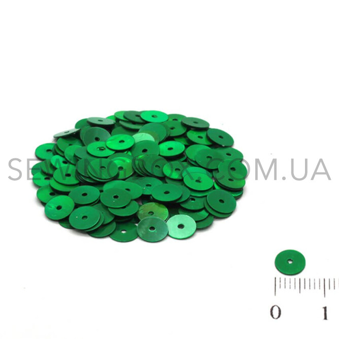 Паєтки голографічні 6мм, колір H-58 (5грам)