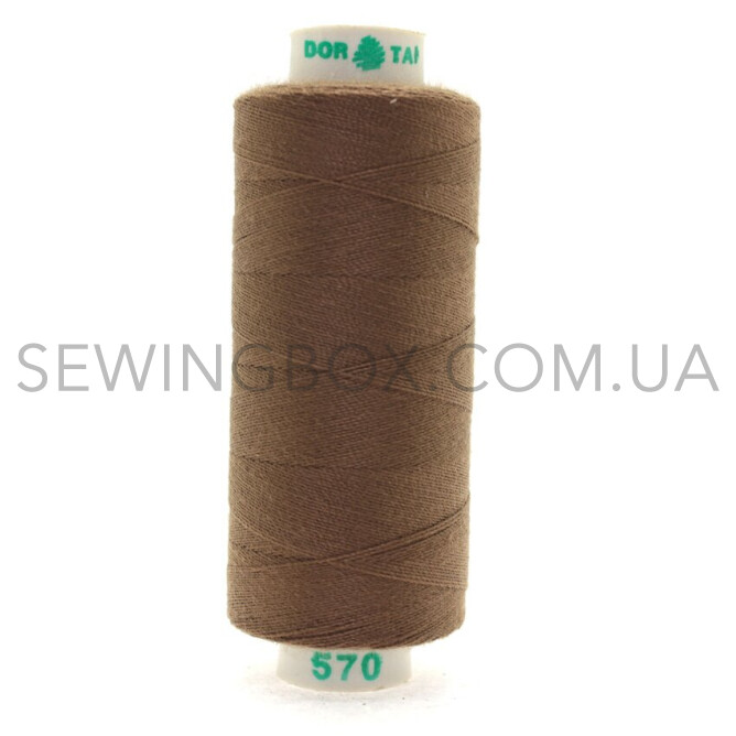 Нитки швейні Dor Tak 400Y 40/2, колір 570 (10шт)