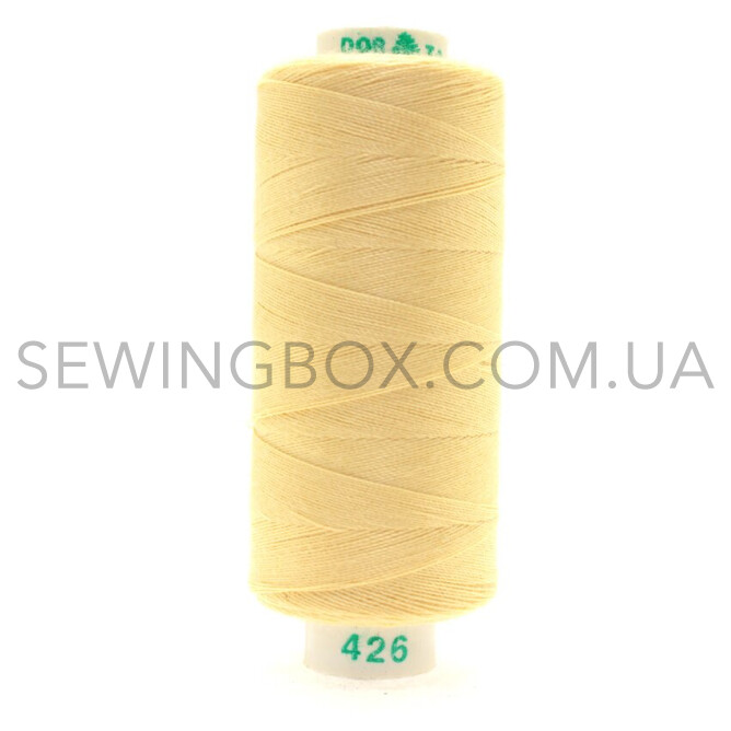 Нитки швейні Dor Tak 400Y 40/2, колір 426 (10шт)