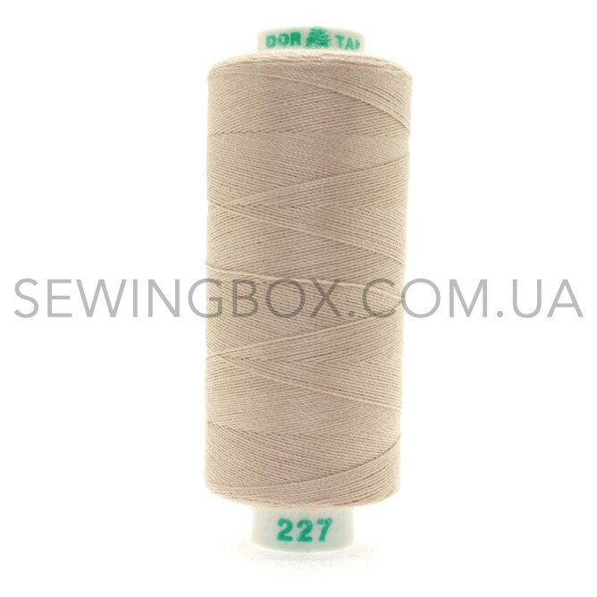Нитки швейні Dor Tak 400Y 40/2, колір 227 (10шт)