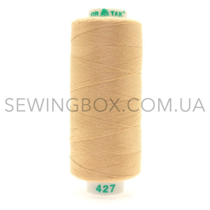 Нитки швейні Dor Tak 400Y 40/2, колір 427 (10шт)