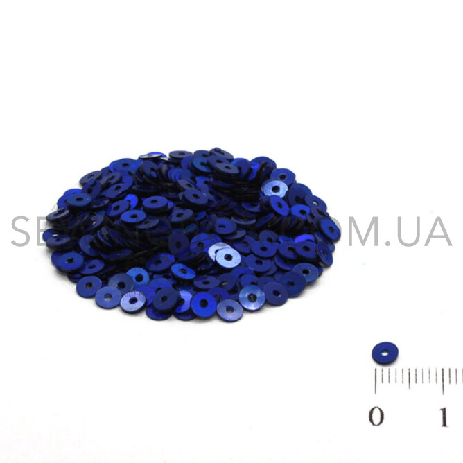 Паєтки голографічні 4мм, колір H-45 (5грам)