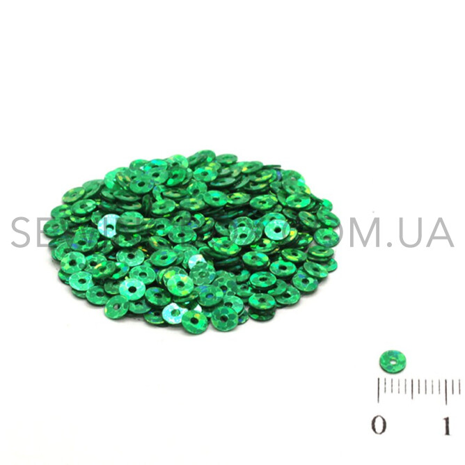 Паєтки голографічні 4мм, колір H-86 (5грам)