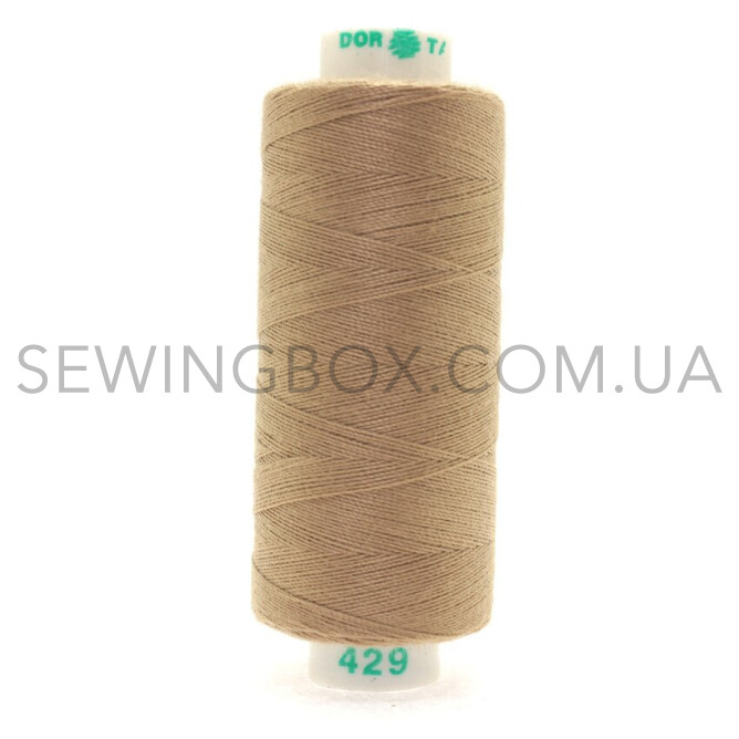 Нитки швейні Dor Tak 400Y 40/2, колір 429 (10шт)