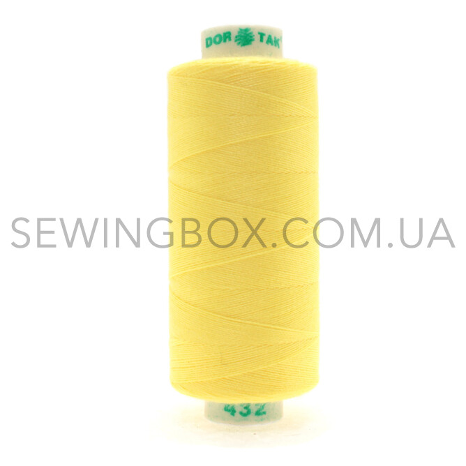Нитки швейні Dor Tak 400Y 40/2, колір 432 (10шт)