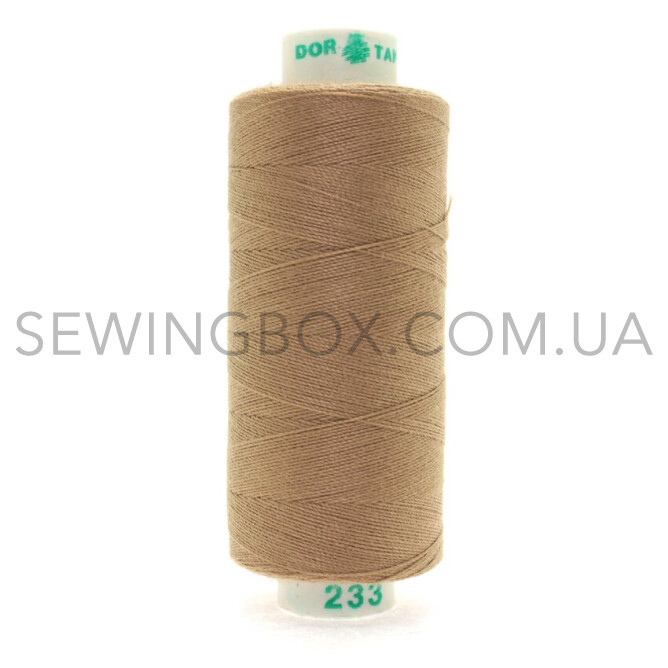 Нитки швейні Dor Tak 400Y 40/2, колір 233 (10шт)