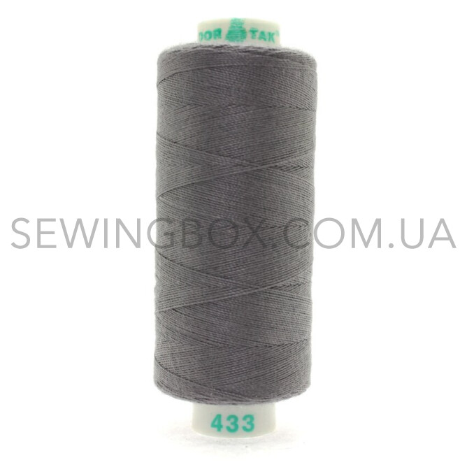 Нитки швейні Dor Tak 400Y 40/2, колір 433 (10шт)