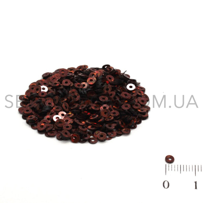 Паєтки голографічні 3мм, колір H-9 (5грам)