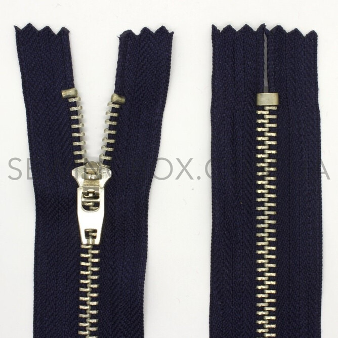 Молния металлическая для джинса – Интернет-Магазин SewingBox.com.ua