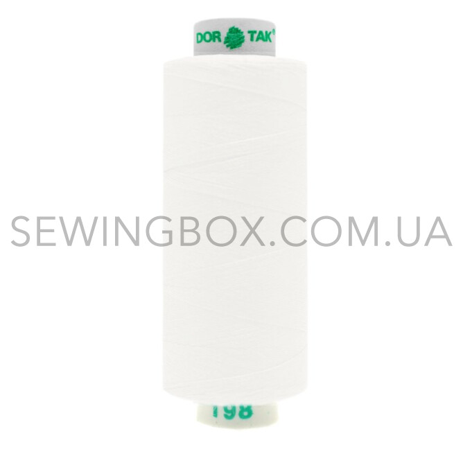 Нитки швейні Dor Tak 400Y 40/2, колір 198 (10шт)