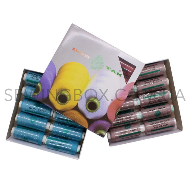 Нитки швейні Dor Tak 400Y 40/2, колір 198 (10шт)