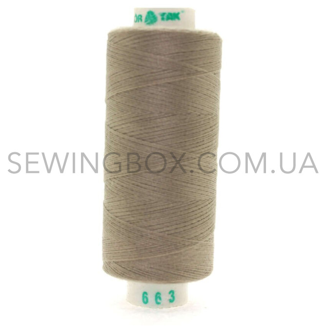 Нитки швейні Dor Tak 400Y 40/2, колір 663 (10шт)